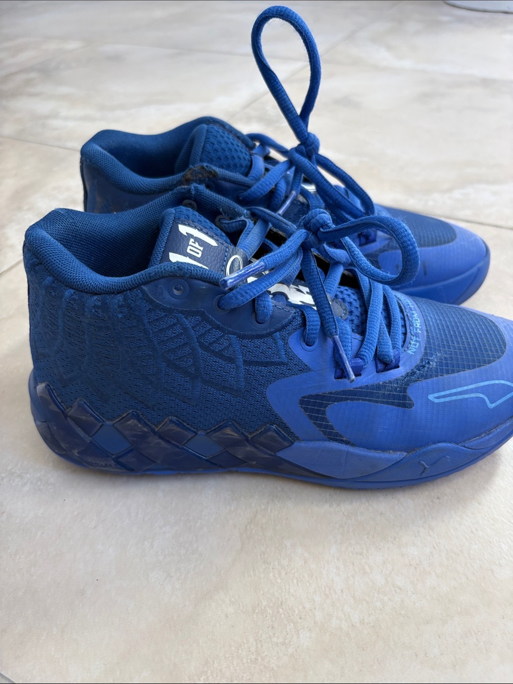 Puma Lamelo Ball Royal Blue MB.01 basketball sneakers